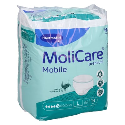 Molicare Premium Mobile 5 Tropfen Gr.L