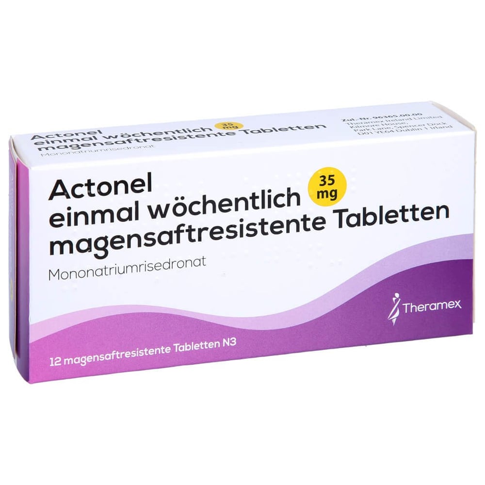 Actonel einmal wöchentlich 35 mg