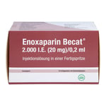 ENOXAPARIN Becat 2.000 I.E. 20mg/0,2ml ILO FS+Si.S Produktbild 2
