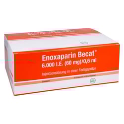 Enoxaparin Becat 6000 I.E. (60 mg)/0,6 ml Injektionslösung