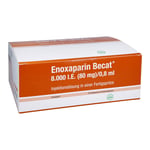 ENOXAPARIN Becat 8.000 I.E. 80mg/0,8ml ILO FS+Si.S Produktbild 1