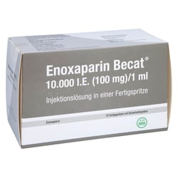 Enoxaparin Becat 10000 I.E. (100 mg)/1 ml Injektionslösung