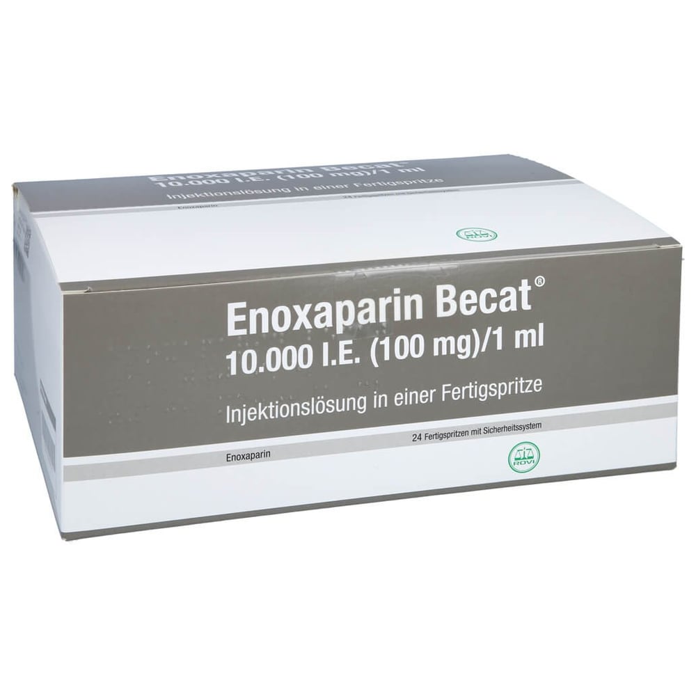 Enoxaparin Becat 10000 I.E. (100 mg)/1 ml Injektionslösung