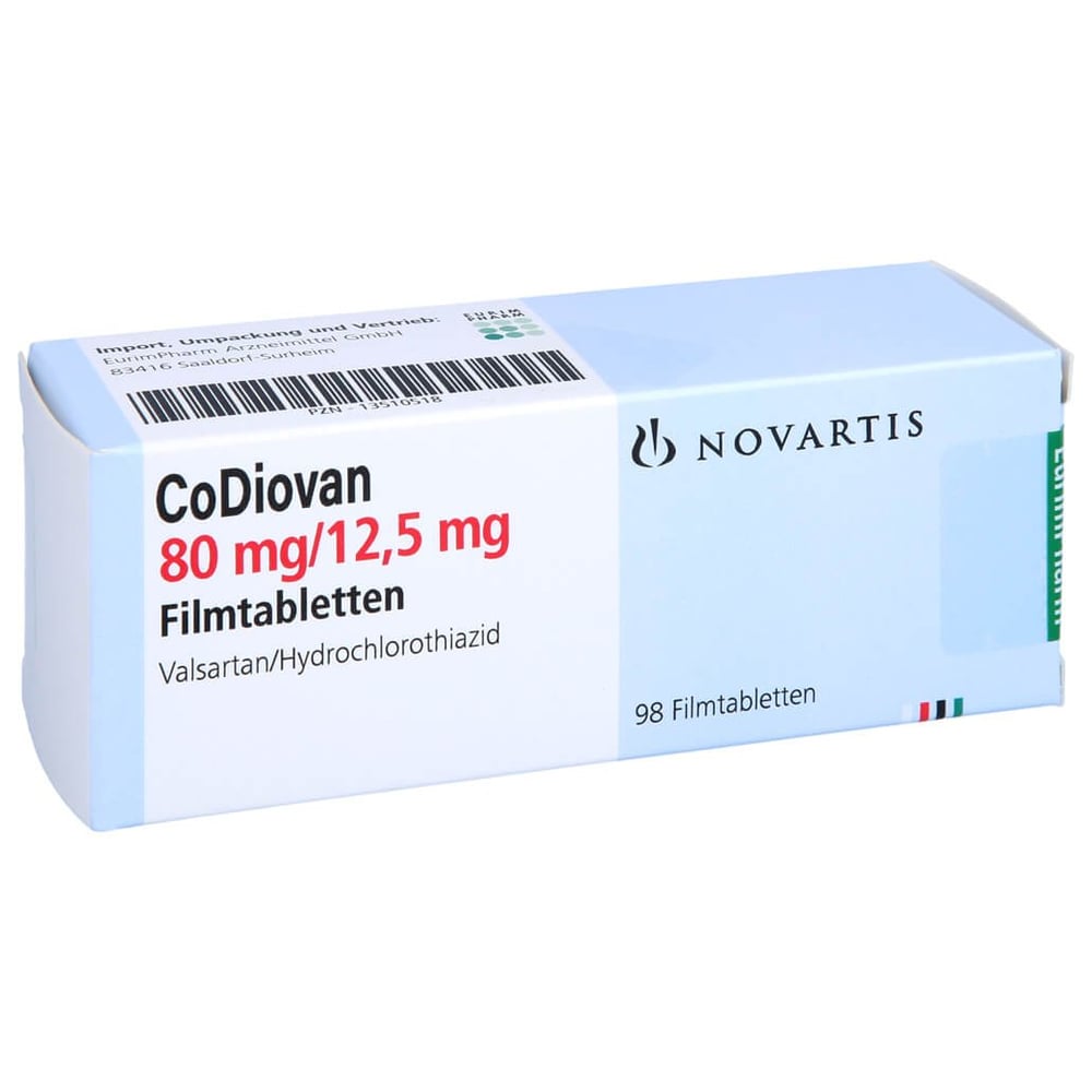 CoDiovan 80 mg/12,5 mg