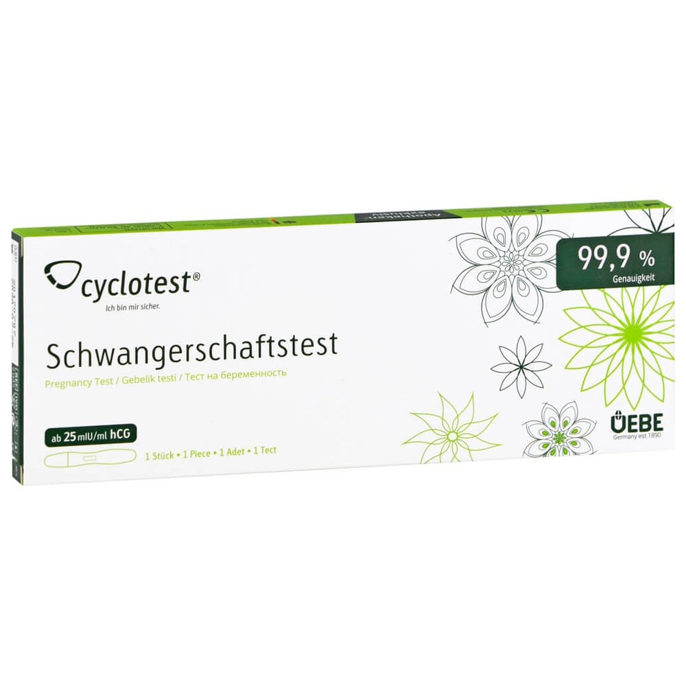 Cyclotest Schwangerschaftstest 25 mlU/ml Urin