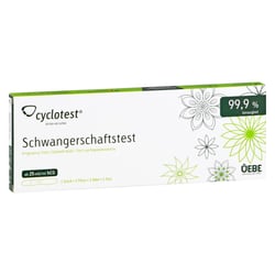 Cyclotest Schwangerschaftstest 25 mlU/ml Urin