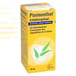 Pinimenthol Erkältungsbad ab 12 Jahre