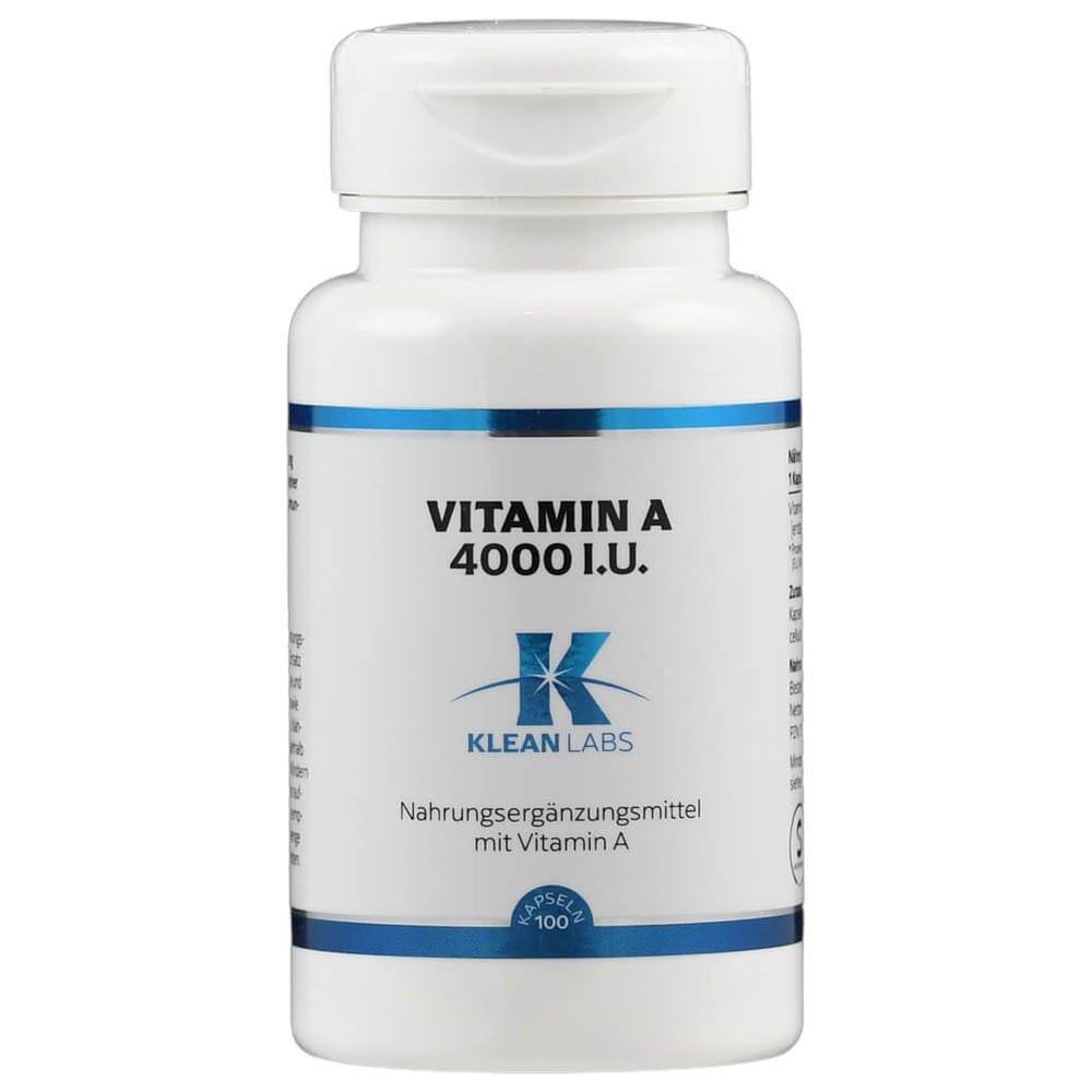 Vitamin A 4000 I.U.KLEAN LABS