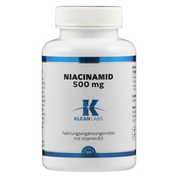Niacinamid (B3) 500 mg KLEAN LABS