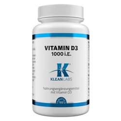 Vitamin D 1000 i.E. KLEAN LABS