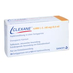 Clexane 4000 I.E. (40 mg)/0,4 ml Injektionslösung Produktbild 1