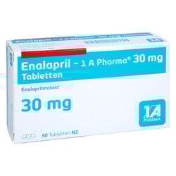 Enalapril - 1 A Pharma 30 mg Tabletten