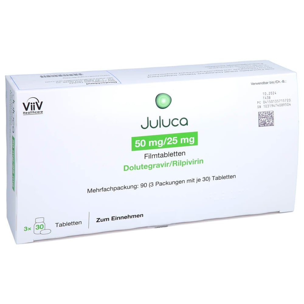 Juluca 50 mg/25 mg