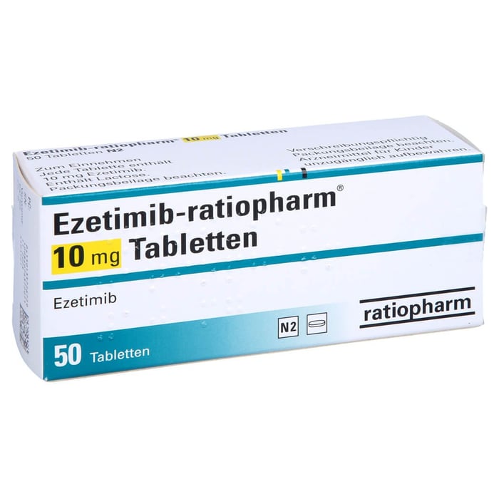 Ezetimib-ratiopharm 10mg