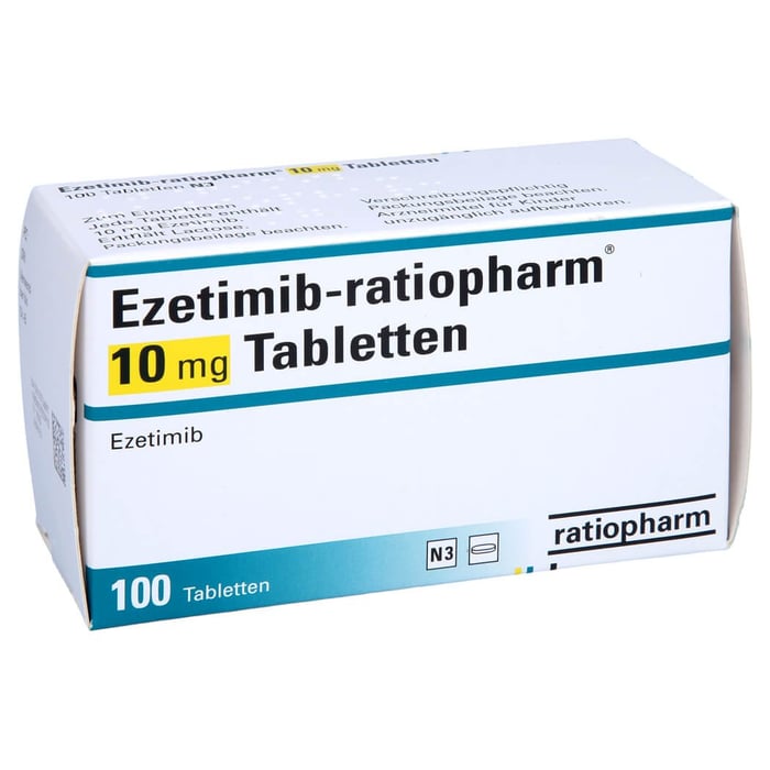 Ezetimib-ratiopharm 10mg