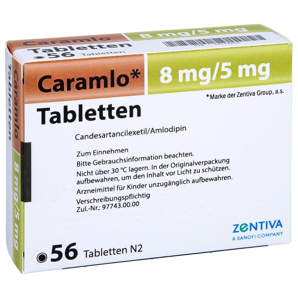 Caramlo 8 mg/5 mg