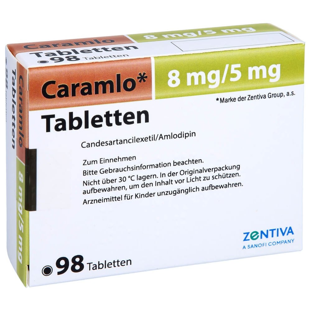 Caramlo 8 mg/5 mg