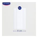 Hansaplast Sensitive 5mx6 cm Rolle