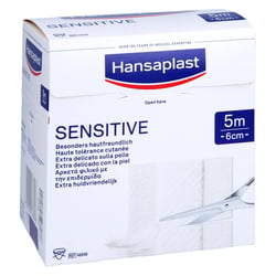 Hansaplast Sensitive 5mx6cm Rolle