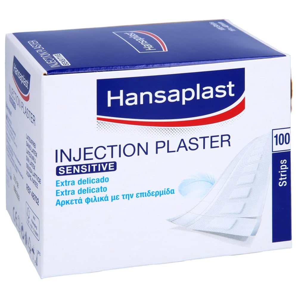 Hansaplast SENSITIVE Injektionspflaster 4.0x1.9cm