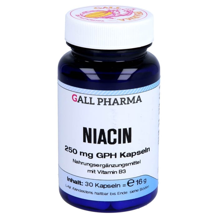 Niacin 250 mg Gph Kapseln