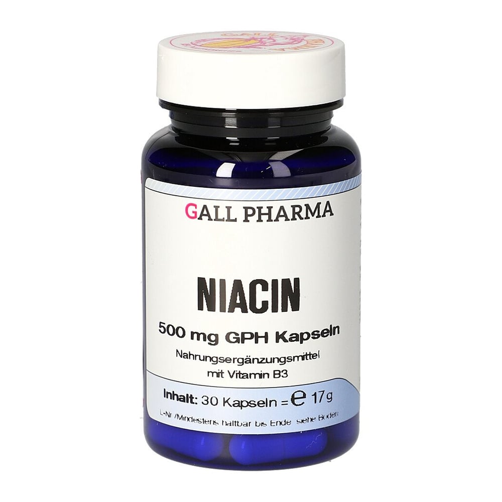 Niacin 500 mg Gph Kapseln