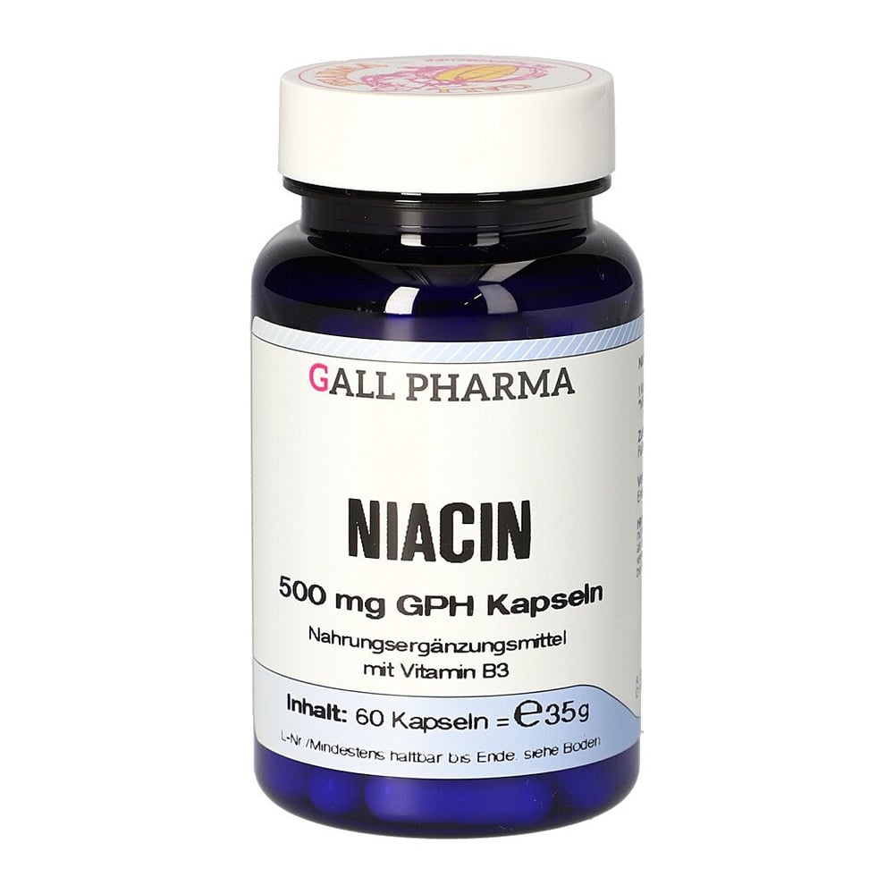 Niacin 500 mg Gph Kapseln