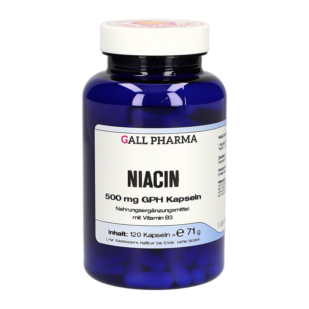 Niacin 500 mg Gph Kapseln