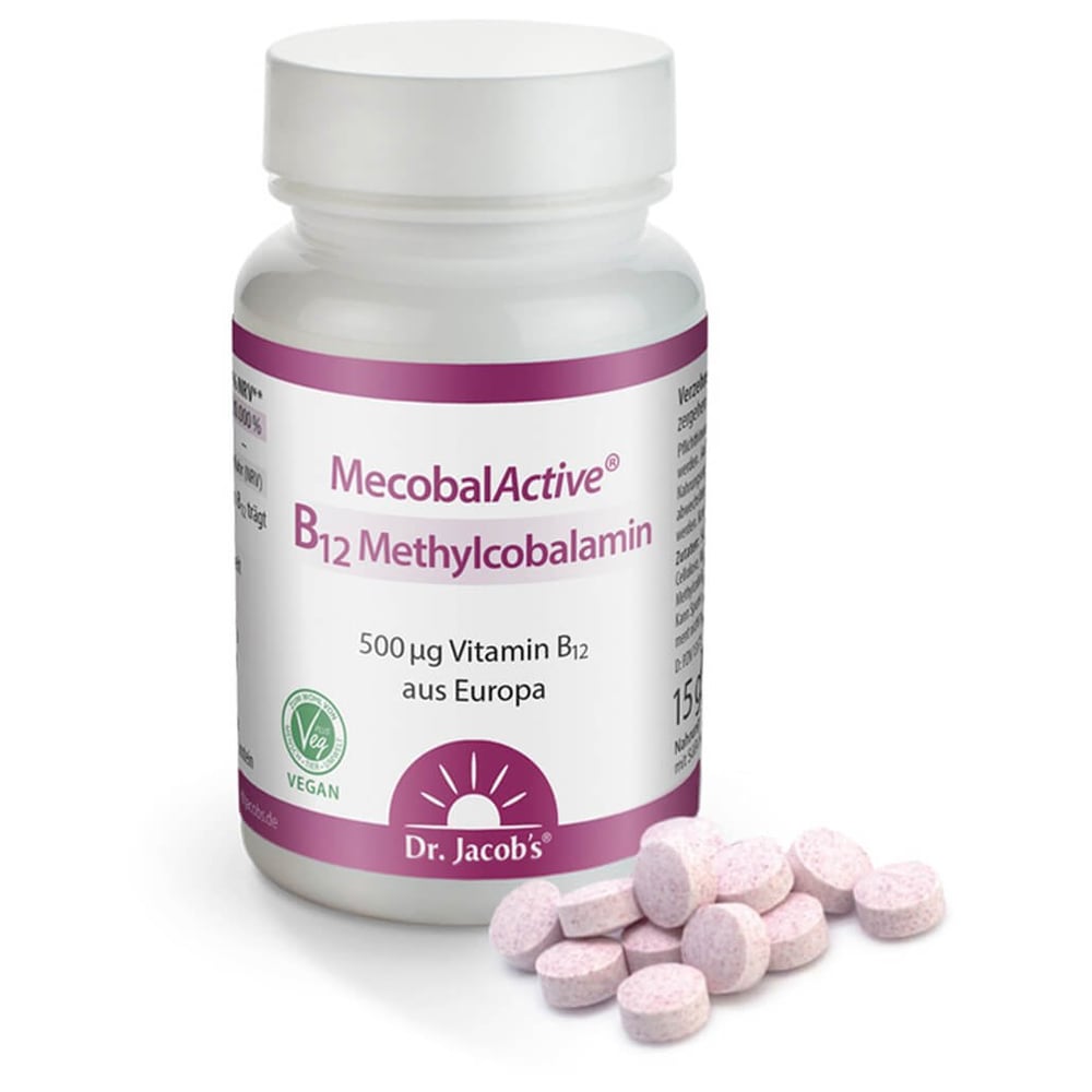 B12 METHYLCOBALAMIN Dr.Jacob's Lutschtabletten