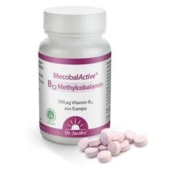 B12 METHYLCOBALAMIN Dr.Jacob's Lutschtabletten