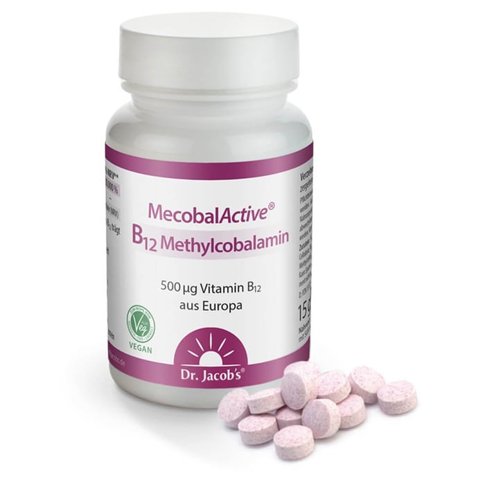 B12 METHYLCOBALAMIN Dr.Jacob's Lutschtabletten