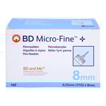 Bd Micro-fine+ Pen-Nadeln 0,25x8 mm 31 G BB Farma