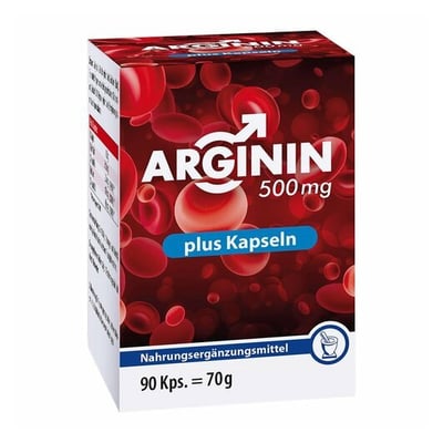 Arginin 500mg Plus Kapseln