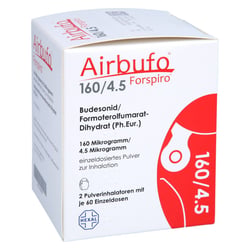 Airbufo Forspiro 160 Mikrogramm/4,5 Mikrogramm/Dosis