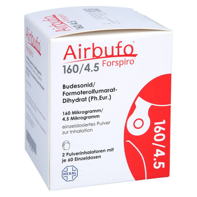 Airbufo Forspiro 160 Mikrogramm/4,5 Mikrogramm/Dosis