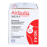 Airbufo Forspiro 160 Mikrogramm/4,5 Mikrogramm/Dosis