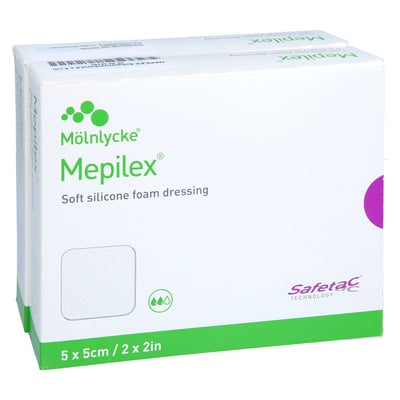 Mepilex 5x5 cm Schaumverband