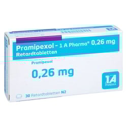Pramipexol - 1 A Pharma 0.26mg Retardtabletten
