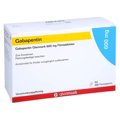 Gabapentin Glenmark 600 mg