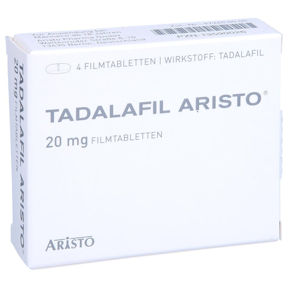 Tadalafil Aristo 20 mg