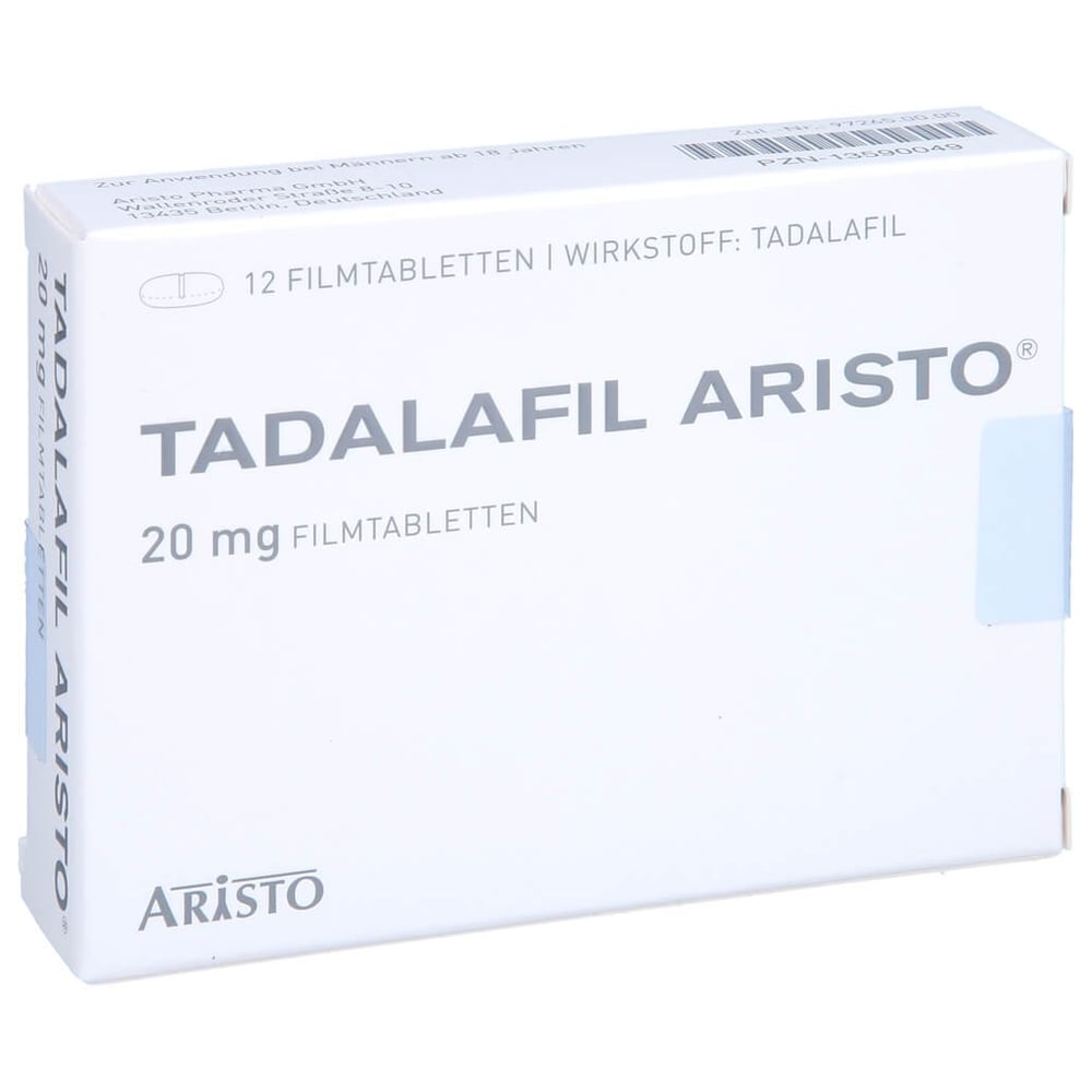 Tadalafil Aristo 20 mg