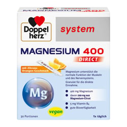 Doppelherz Magnesium 400 direct system