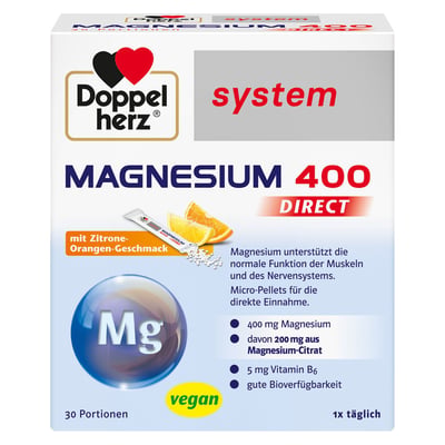 Doppelherz Magnesium 400 direct system