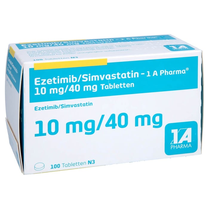 Ezetimib/Simvastatin-1A Pharma 10mg/40mg