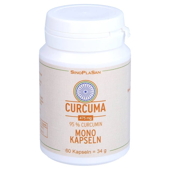 Curcuma 475 mg 95% Curcumin Mono-Kapseln