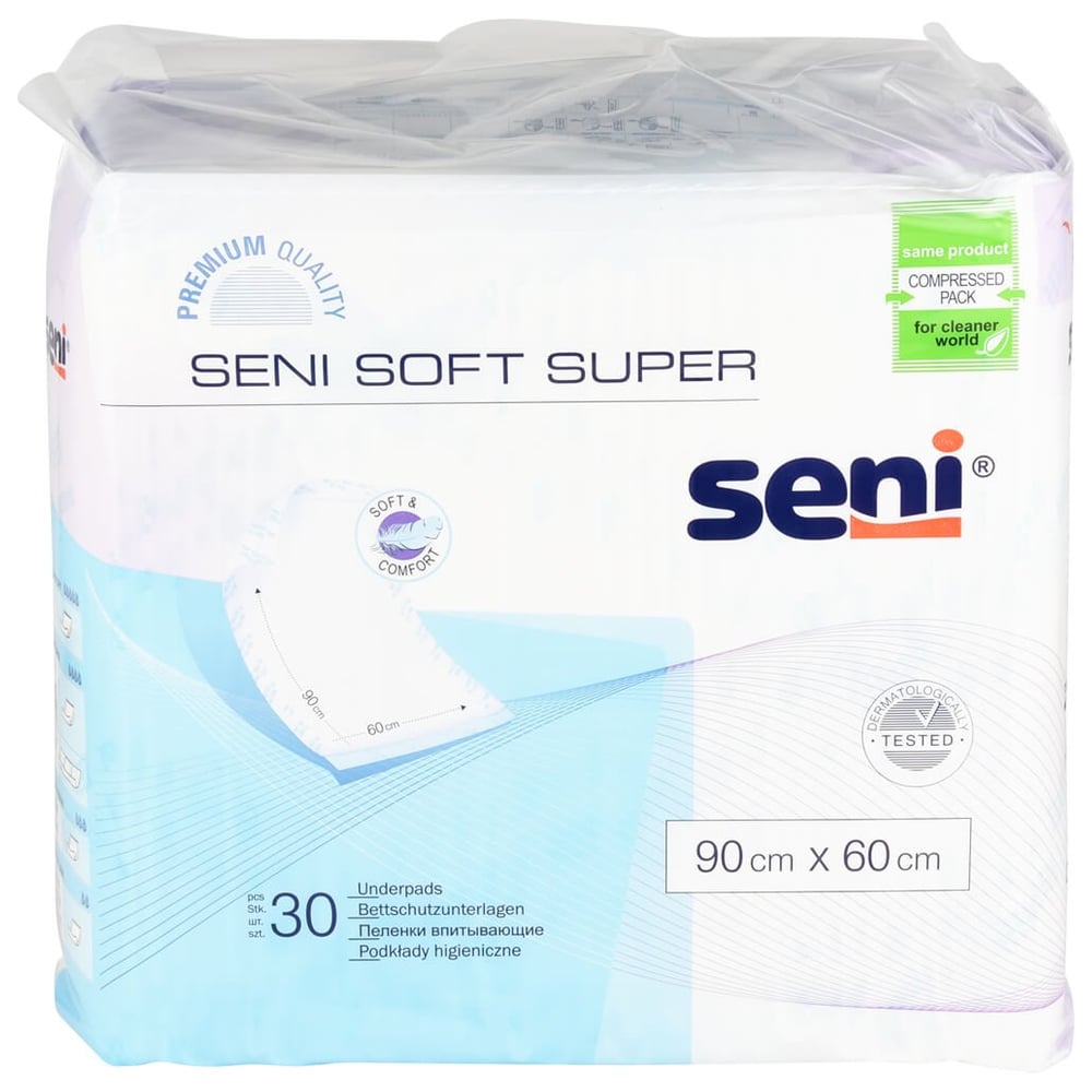 Seni Soft Super Bettschutzunterlagen 90x60
