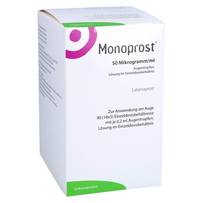 Monoprost 50 Mikrogramm/ml Augentropfen