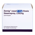 Zomig Nasal 5 mg/Dosis Nasenspray Produktbild 2