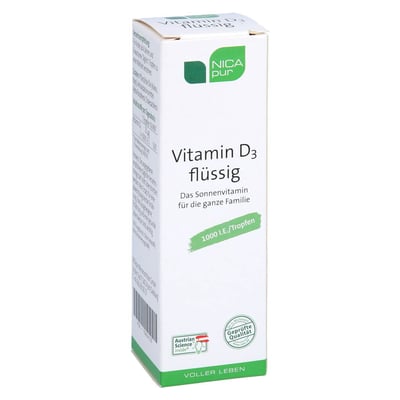 Nicapur Vitamin D3 Fluess