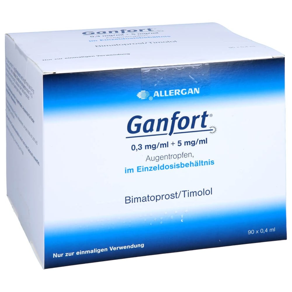 Ganfort 0.3 mg/ml+5 mg/ml AT in Einzeldosisbeh.